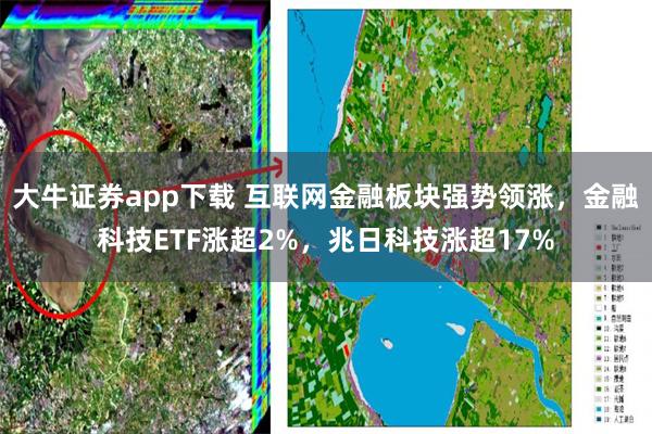 大牛证券app下载 互联网金融板块强势领涨，金融科技ETF涨超2%，兆日科技涨超17%