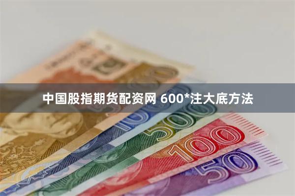 中国股指期货配资网 600*注大底方法